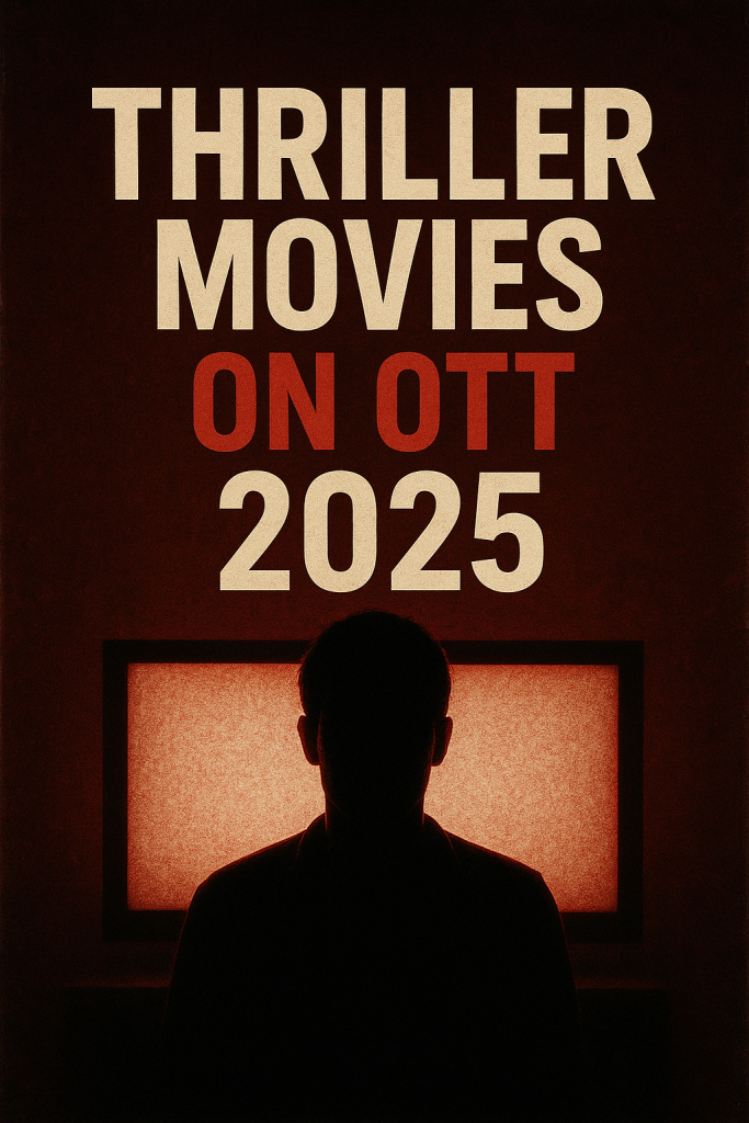 thriller movies on ott 2025